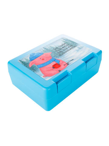 Mr. & Mrs. Panda Snackbox Schwein Glühwein Design mit Spruch in Weiß