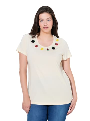 Ulla Popken Shirt in perlweiß