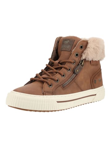 Mustang Sneaker in Cognac