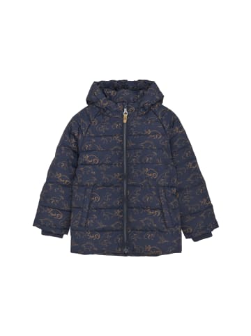 Minymo Steppjacke MIJacket quilted AOP in Blau