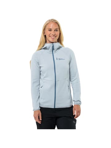 Jack Wolfskin Fleecejacke Kolbenberg Hooded in Hellblau3548
