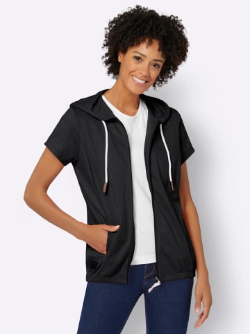 WITT WEIDEN Sweatjacke in schwarz