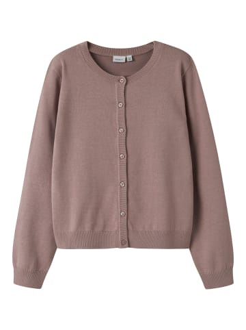name it Strickjacke NKFVALANE LS KNIT CARD in deauville mauve