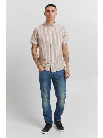 INDICODE Kurzarmhemd IDHank in Beige