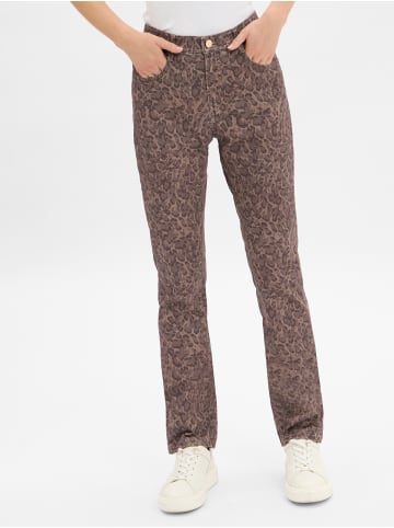 BRAX Hose Mary in schoko melange - 0001