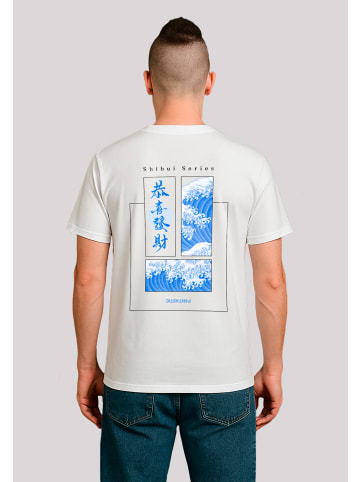 F4NT4STIC T-Shirt Shibui Series Japan Streetstyle in weiß