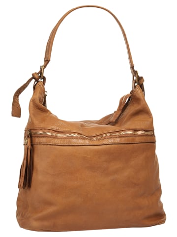 Samantha Look Shopper echt Leder in cognac
