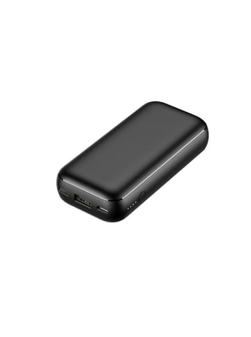 Veger Power Bank S10 - 10 000mAh LCD Quick Charge PD 20W USB-A- in Schwarz