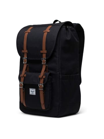 Herschel Little America - Rucksack 16" 49.5 cm (dark sea) in schwarz
