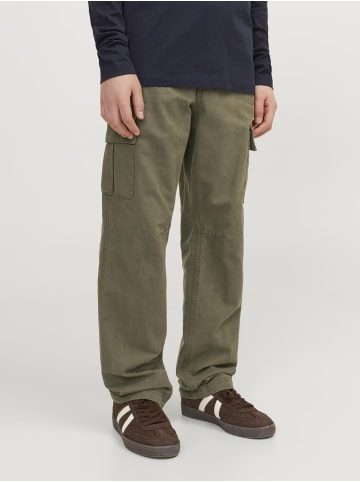 JACK & JONES Junior Cargo-Hose in Olive Night