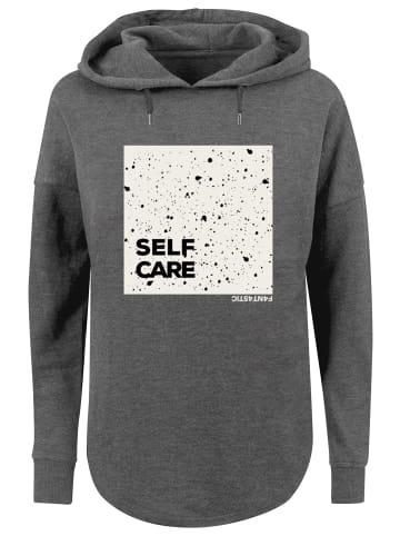 F4NT4STIC Oversized Hoodie SELF CARE OVERSIZE HOODIE in charcoal