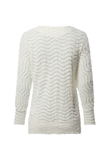 Zero  Strickpullover in ecru - 0001