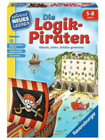 Ravensburger Aktionsspiel Die Logik-Piraten - Kinderspiel ab 5 Jahre 5-8 Jahre in bunt