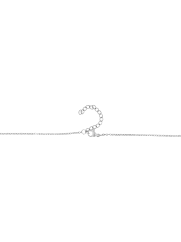 Adeliás Unisex Halskette – Kreuz aus Edelstahl 43 cm in silber