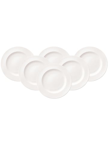 Villeroy & Boch 6er Set Speiseteller For Me in ø 27,5 cm in weiß