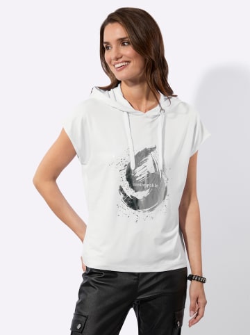 WITT WEIDEN Kapuzenshirt in weiß