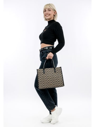 EMILY & NOAH Shopper E&N Esperanza in black/taupe 109