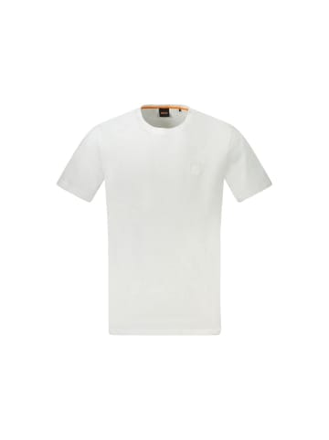 Hugo Boss Weiß Baumwolle Herren T-Shirt