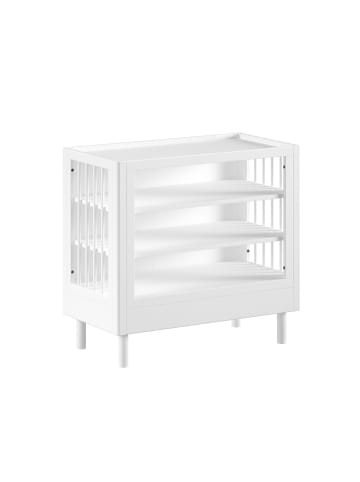 58 aufm Kessel WICKELREGAL Keeley Buche Weiß Holz Babyregal Komfort Stabil Modern
