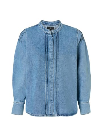 Mart Visser Nina Jeansbluse Denimblau