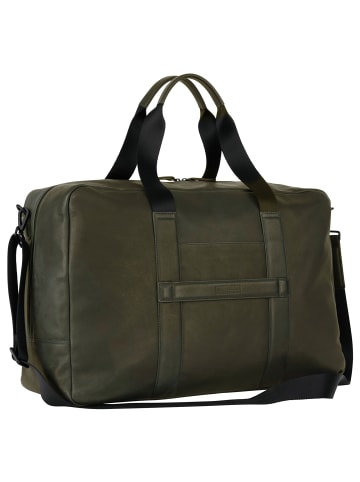 Leonhard Heyden Den Haag Reisetasche Leder 50 cm oliv