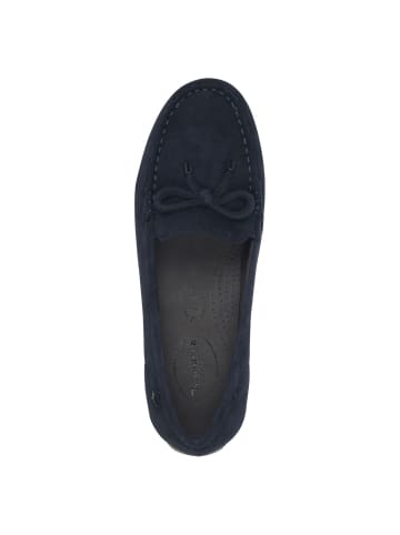 Tamaris WIDE FIT Slipper in NAVY SUEDE