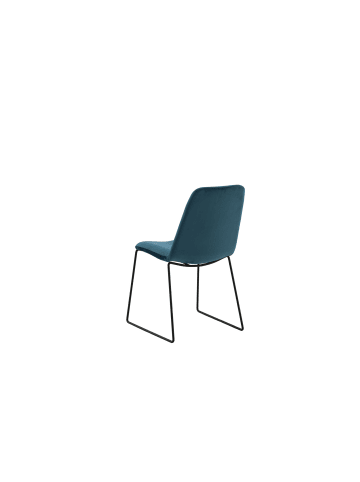 ebuy24 Esszimmerstuhl Muce Blau 2er Set