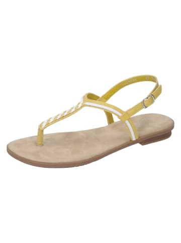rieker Klassische Sandaletten in yellow/weiss