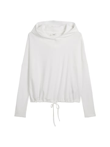 Marc O'Polo DENIM DfC Kapuzen-Longsleeve relaxed in Weiß