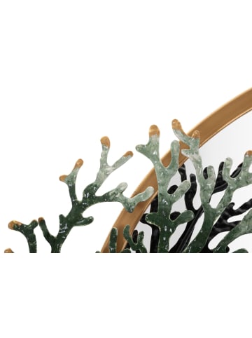Mauro Ferretti Wandspiegel mit mehrfarbigen Metallfischen, 88,9 x 7,6 x 65,4 cm