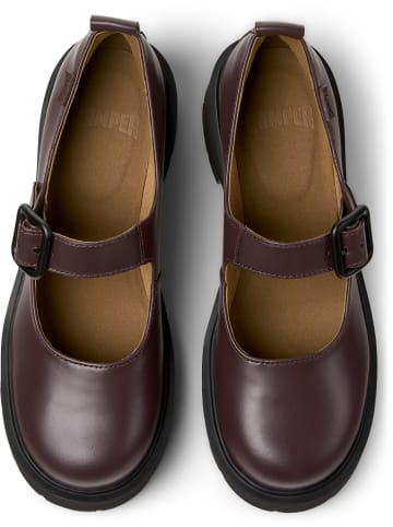 Camper Ballerinas " Milah " in Burgund