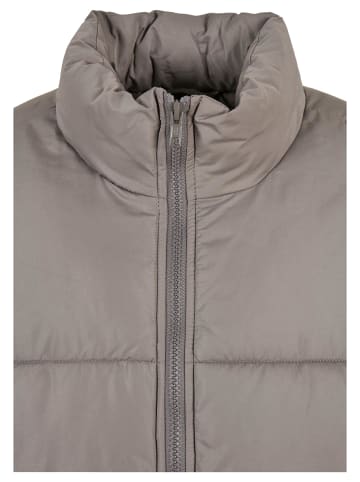 Urban Classics Urban Classics Herren Cropped Down Jacket in asphalt