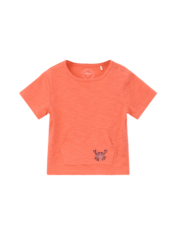 s.Oliver T-Shirt kurzarm in Orange