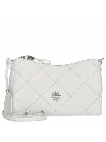 PICARD Aurelie - Umhängetasche 27 cm Rindleder in white lily