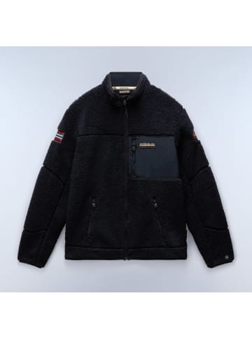 Napapijri Pullover "Yupik Fz 3" in Schwarz