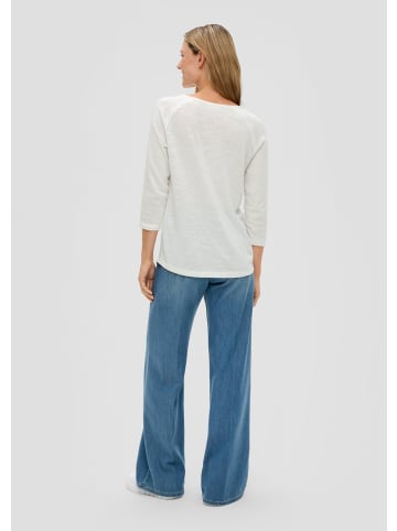 s.Oliver T-Shirt in 0210_ecru