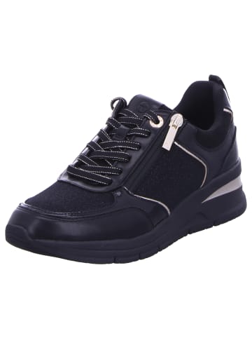 Tamaris Schnürhalbschuh in schwarz