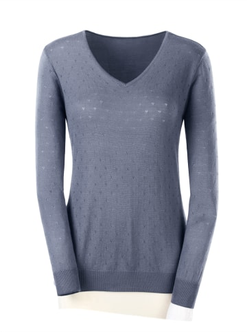 WITT WEIDEN Pullover in blaugrau