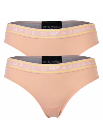 Emporio Armani Slip 2er Pack in Apricot