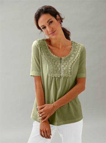 WITT WEIDEN Kurzarmshirt in schilf