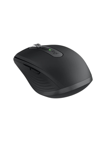 Logitech 6 Tasten Bluetooth Maus - Logitech MX Anywhere 3S mit USB-C-Ladekabel in Schwarz