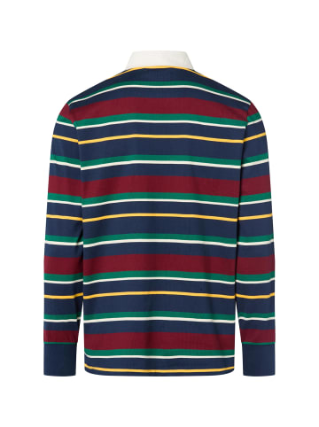 Finshley & Harding London Sweatshirt Walkfield in marine bordeaux - 0001