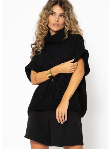 SASSYCLASSY Pullunder mit Turtleneck in Schwarz