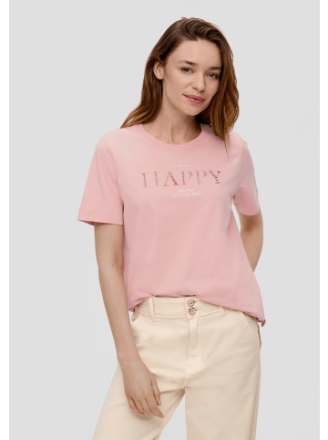 s.Oliver T-Shirt kurzarm in Pink