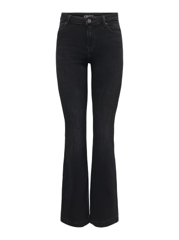 ONLY Flared fit jeans in Washed Black