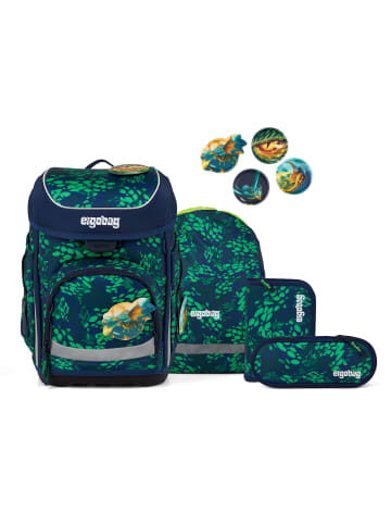 Ergobag cubo Schulranzen-Set 5-teilig in DrachenbezwingBär