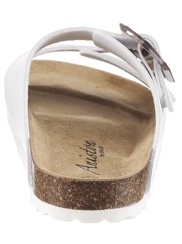 Aniston SHOES Pantolette in weiß