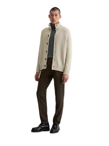 Marc O'Polo Strickjacke regular in Grey Silk