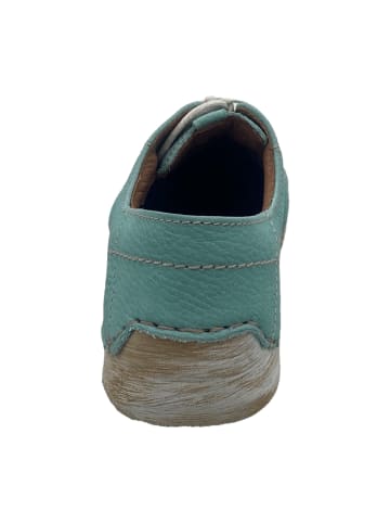 Josef Seibel Komfort Schnürschuhe in Türkis