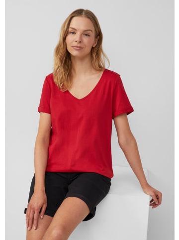 s.Oliver T-Shirt in 3533_mohnrot